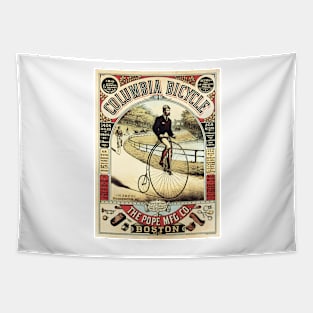 Columbia Bicycle Advertisement America Boston Vintage Tapestry