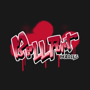 Bellport Graffiti Design (red) T-Shirt