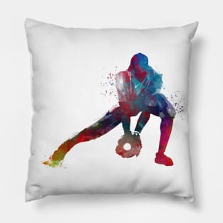 Baseball player #baseball #sport Pillow