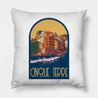 Cinque Terre Decal Pillow