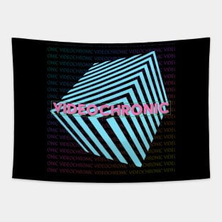 VIDEOCHRONIC Neon Retro Logo Tapestry