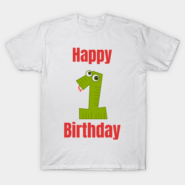happy 1st birthday happy