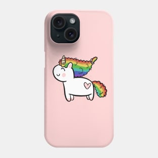 Fluffy Unicorn Phone Case