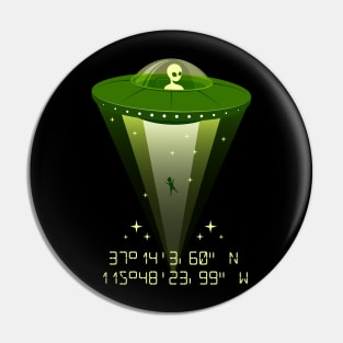 Area 51 Travel Plans Pin