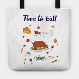 Thanksgiving dinner Tote