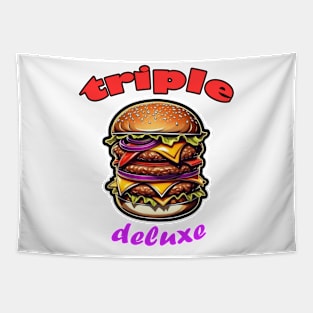 Cheeseburger Tapestry