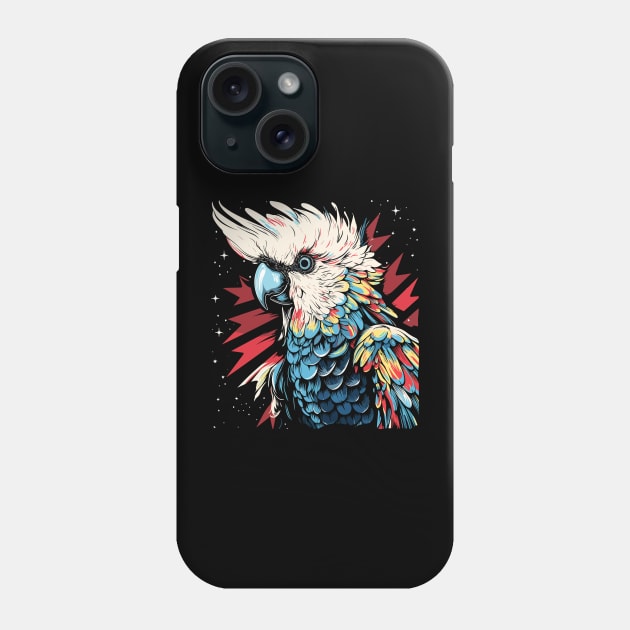 Patriotic Cockatoo Phone Case by JH Mart