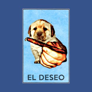 La Loteria Card Parody Quieres Puppy Hand Meme T-Shirt