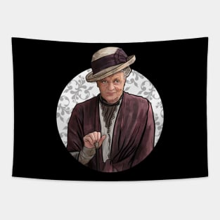 Maggie Smith Dowager Countess Downton Abbey Arts Decoratifs Geometric Shapes Astronomy In Your Home Tapestry