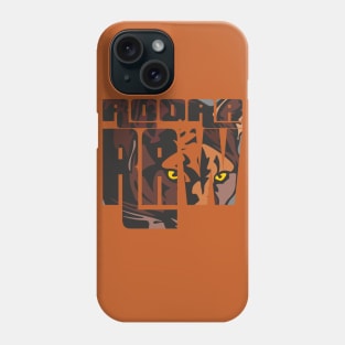 Rooar Raw Racoon Mountain Lion T-Shirt Phone Case