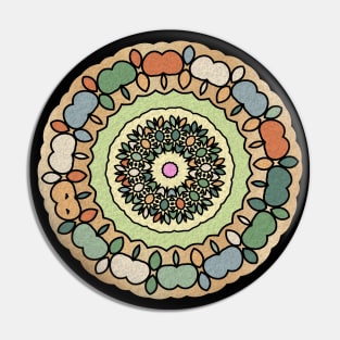 Indian grunge and decorative Mandala art vintage repeated pattern Pin