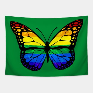 Rainbow Butterfly Tapestry