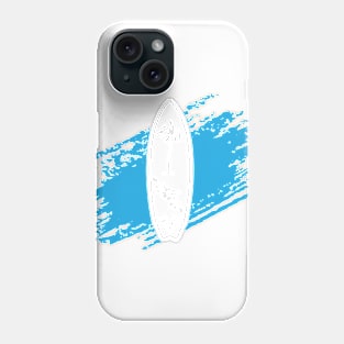 White Surfboard Phone Case