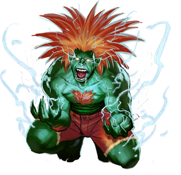 Blanka Kids T-Shirt by ohshirtdotnet