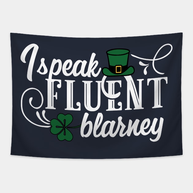 I speak fluent blarney Tapestry by TheBlackCatprints