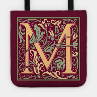 William Morris Vintage Letter M Tote