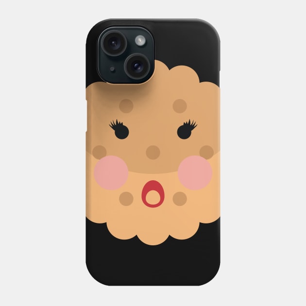 Cookie Face Phone Case by c1337s