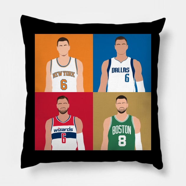 KRISTAPS PORZINGIS Pillow by origin illustrations