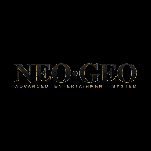 Neo Geo AES Distressed Design by Super Retro City