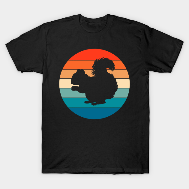 Vintage Retro Squirrel - Squirrel - T-Shirt