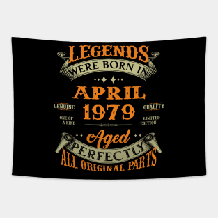 Legend Was Born In April 1979 Aged Perfectly Original Parts Tapestry