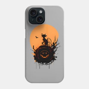 Monster cat, Mysterious, Dark, Silhouette art Phone Case