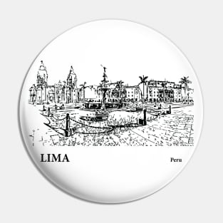 Lima - Peru Pin