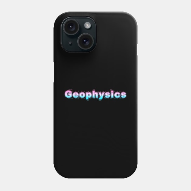 Geophysics Phone Case by Sanzida Design