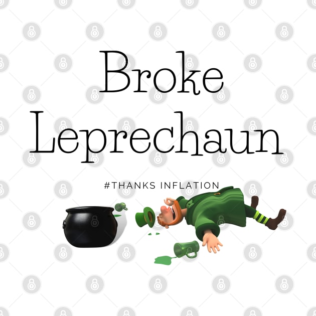 inflation and a broke leprechaun by PixieMomma Co