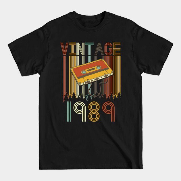 Discover Vintage 1989 Retro - Vintage 1989 - T-Shirt