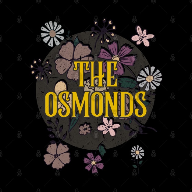 Aesthetic Osmonds Proud Name Flowers Retro Styles by BilodeauBlue