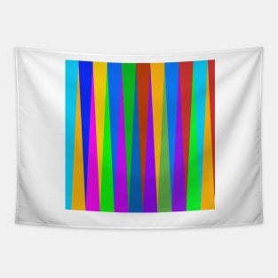 Striped colored columns background Tapestry