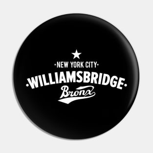 Williamsbridge NYC Visions - Unique Bronx Apparel Pin