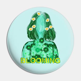 Blooming woman Pin