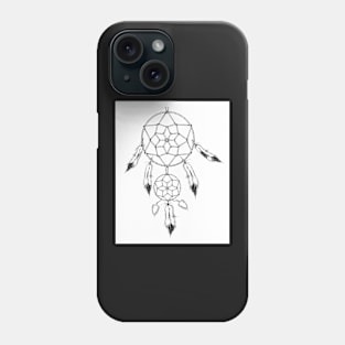 Dream catcher, traditional symbol of Native americans. Phone Case