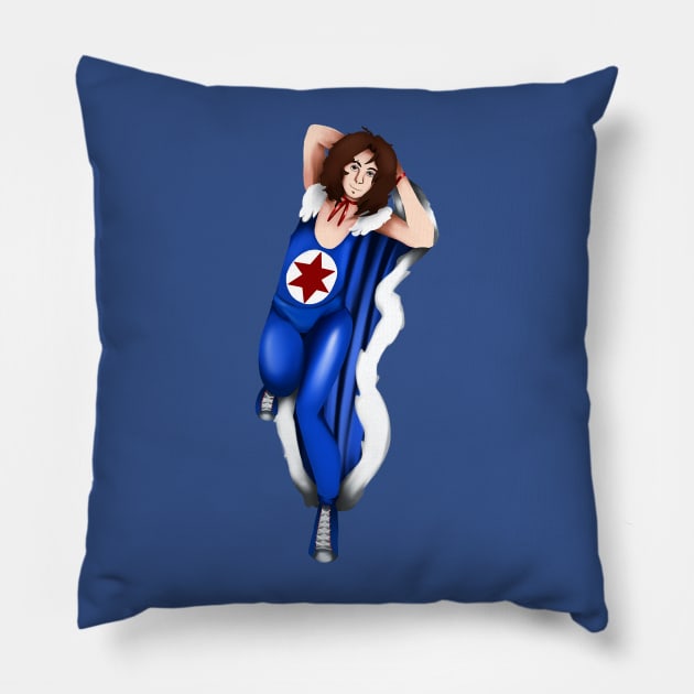Captain marvel body pillow top