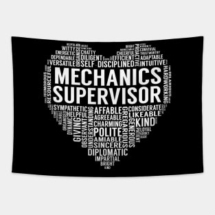 Mechanics Supervisor Heart Tapestry