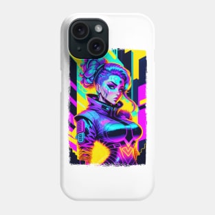 Cyber girl Phone Case