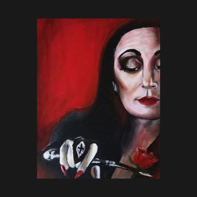 Morticia Addams by ckrickett