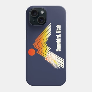 Snowbird Utah 70s/80s Retro Souvenir Style Skiing Phone Case