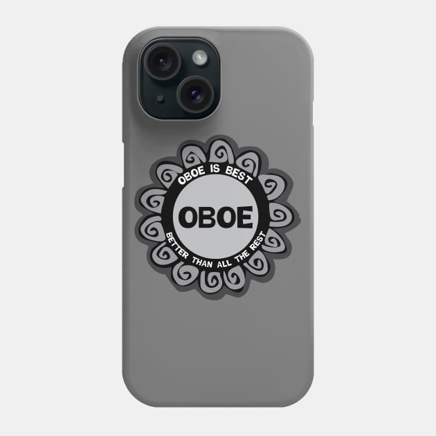 Oboe Is Best Phone Case by Barthol Graphics