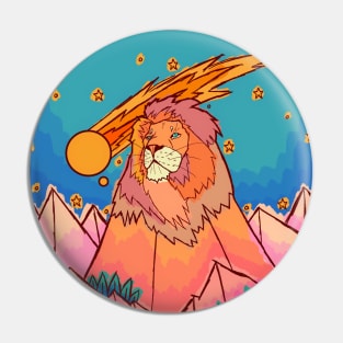 Mountain lion Pin