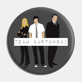 Team Bartowski minimalist Pin