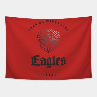 SOAR ON WINGS LIKE EAGLES Tapestry