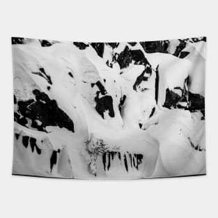 Snow Mountain Texture Tapestry