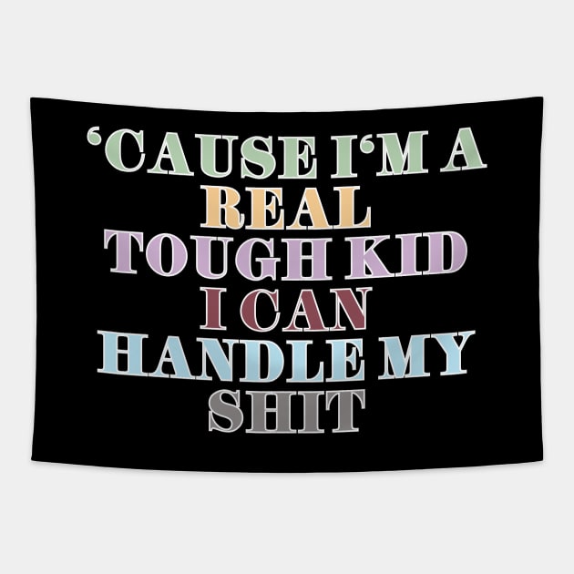 Real Tough Kid Tapestry by Likeable Design