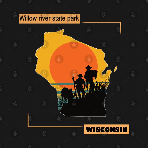 Willow river state park - Print on demand product by TeeText