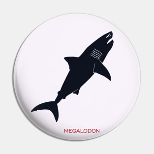 Megalodon Pin