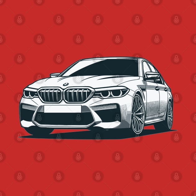 BMW M5 by Vehicles-Art