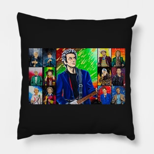 The Doctor of the Universe - The Silver Punk Pillow